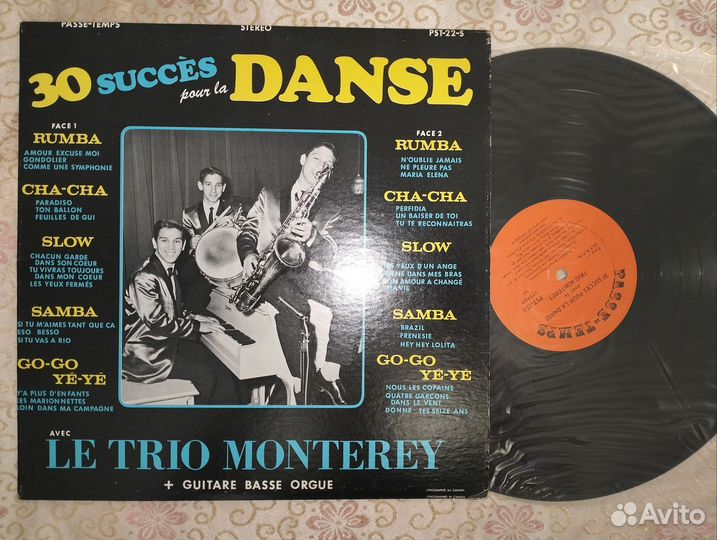 Trio monterey VG + VG+ Canada