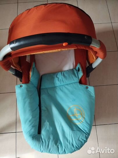 Коляска прогулочная и люлька Jane slalom pro 2в1