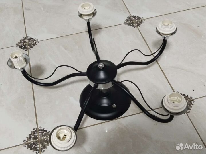 Люстра потолочная бу