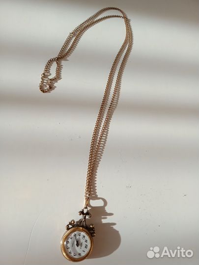 Часы кулон СССР