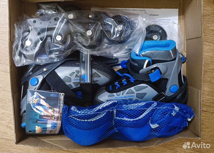 Коньки универсальные 2 в 1, новые