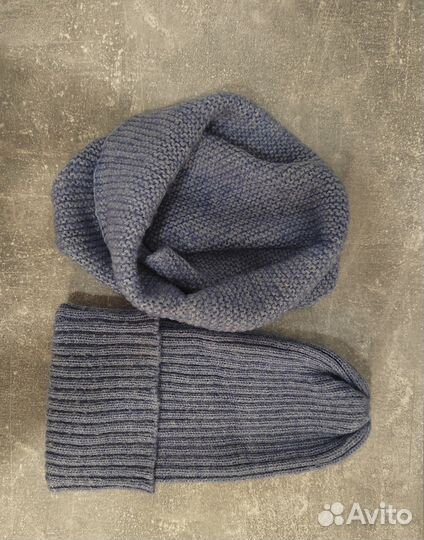 Шапка и снуд детские