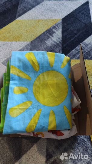 Детское постельное белье новое