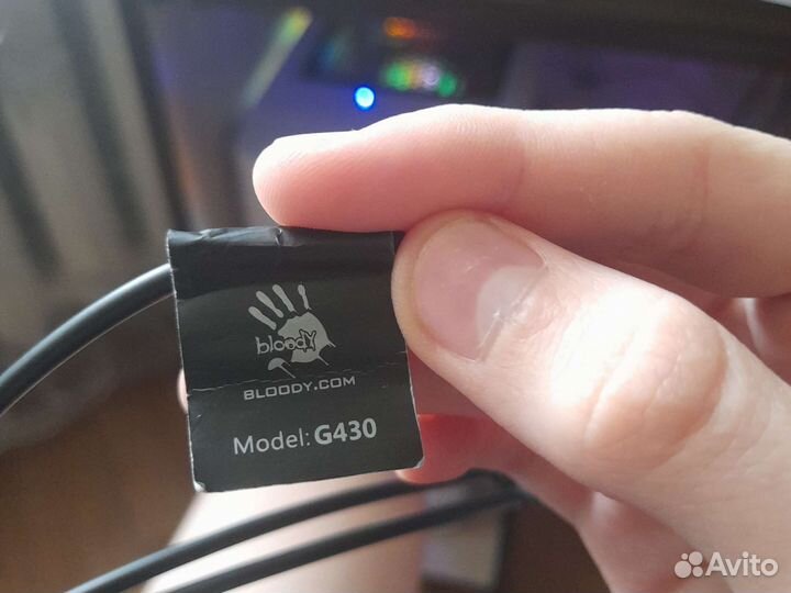 Bloody g430. Наушники игровые