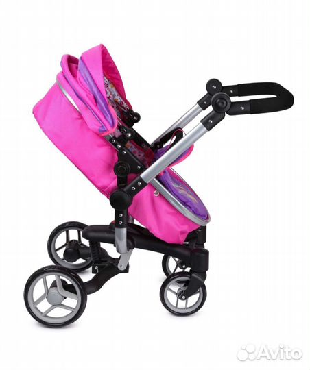 Коляска для кукол demi star 2 в 1