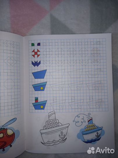 Пособия для детей 6-7 лет (математика, прописи)