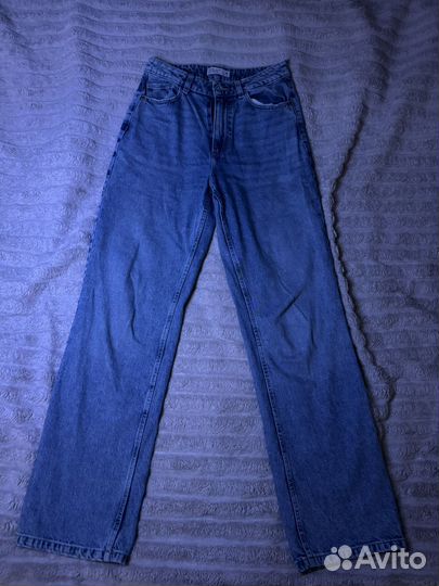 Джинсы свободные