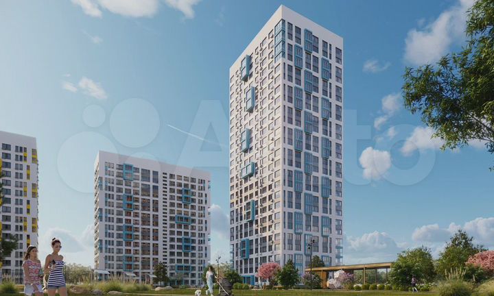 1-к. квартира, 40,5 м², 8/25 эт.