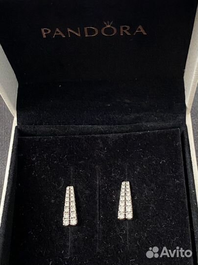 Серьги pandora оригинал