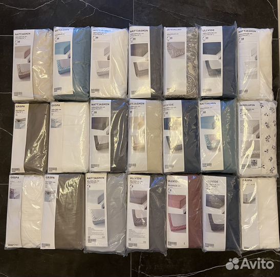 Простынь IKEA Nattjasmin, Gaspa, Ullvide