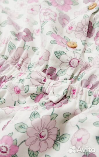 Детский комбинезон в цветочек C&A 68 размер