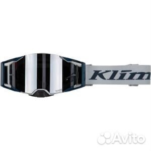 Очки для мотокросса Rage Klim, серый/синий