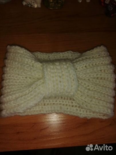 Шаль вязаная спицами