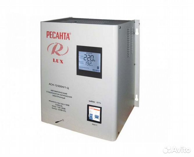 Стабилизатор напряжения ресанта асн-12000Н/1-Ц