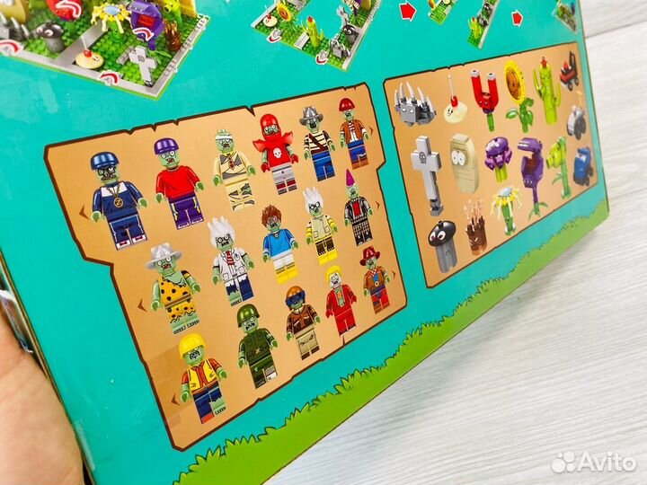 Растения против Зомби, лего конструктор 687шт