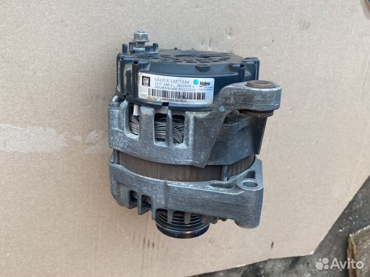 Генератор Opel Astra J Chevrolet Cruze