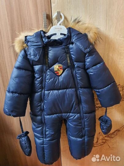Зимний комбинезон Porsche р.80-86