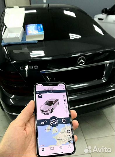 Сигнализация с автозапуском Pandora