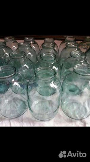 Банка стеклянная зх литровые