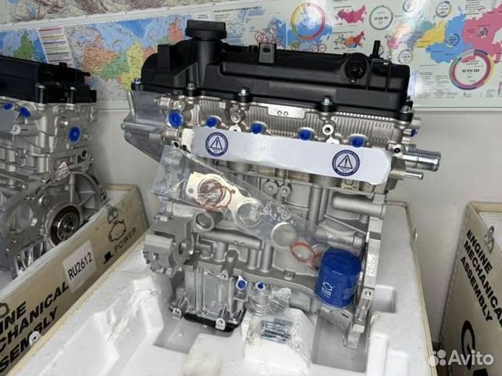 Новый Двигатель G4LC Kia Ceed 1.4