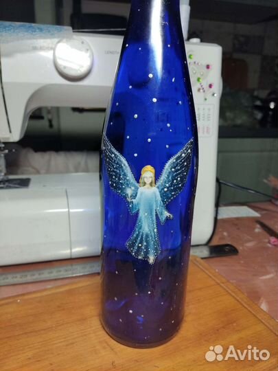Бутылка декоративная,Ангел