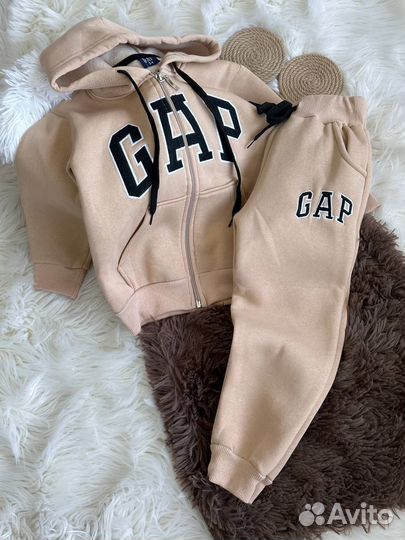 Костюм тёплый Gap флис 104