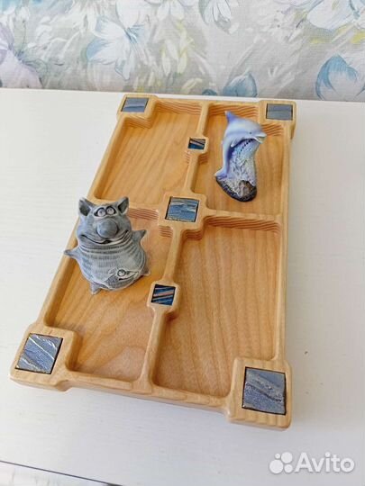 Менажница деревянная