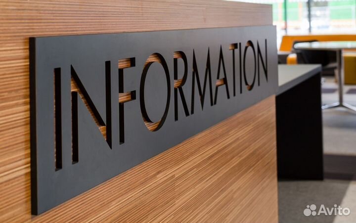 Вывеска световая, объёмные буквы