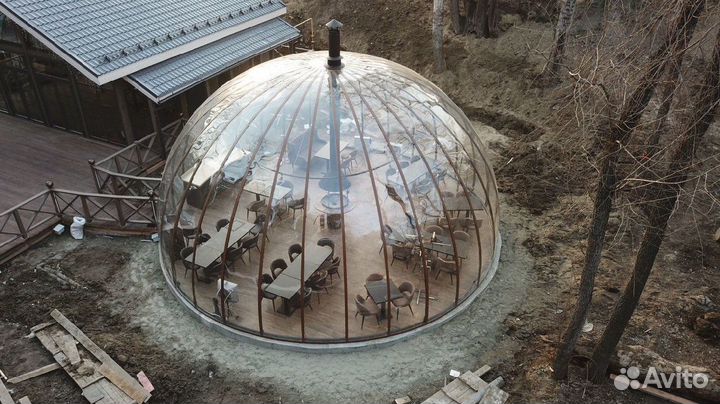 Купольная беседка