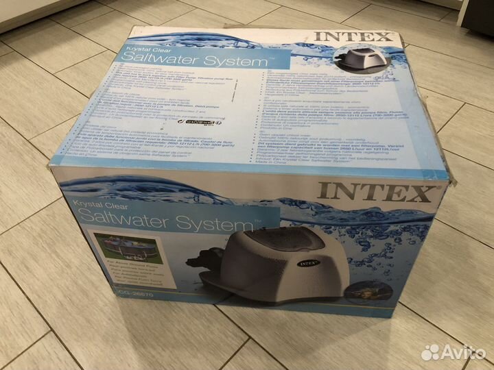 Хлоргенератор Intex Clear Saltwater CG-26670