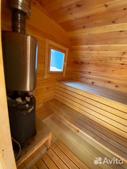 Баня с теплым бассейном