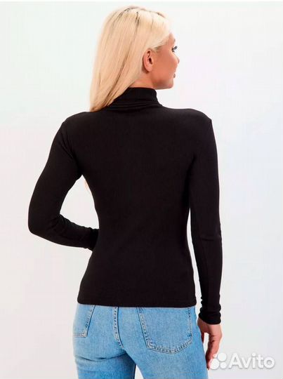 Водолазка в рубчик 44 размер (Арт.26515)