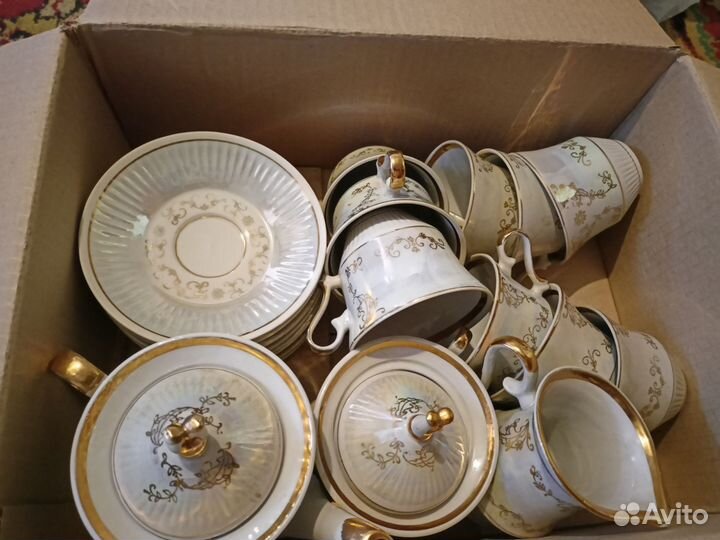Чайный сервиз СССР фарфор