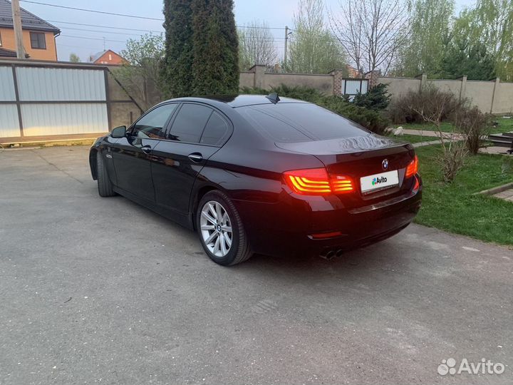 BMW 5 серия 2.0 AT, 2016, 178 000 км