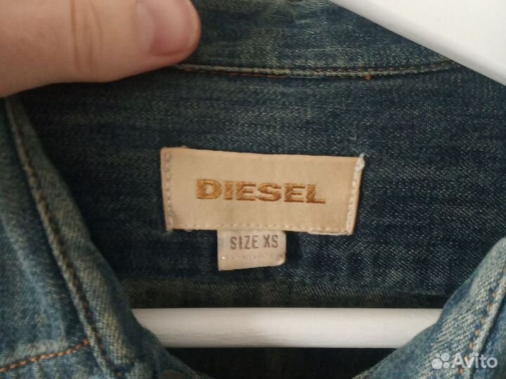 Платье рубашка Diesel джинсовое