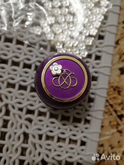 Цветок пришивной