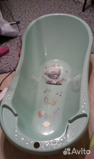 Детская ванна с горкой
