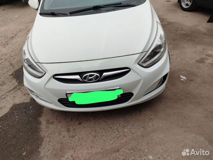 Бампер передний hyundai solaris