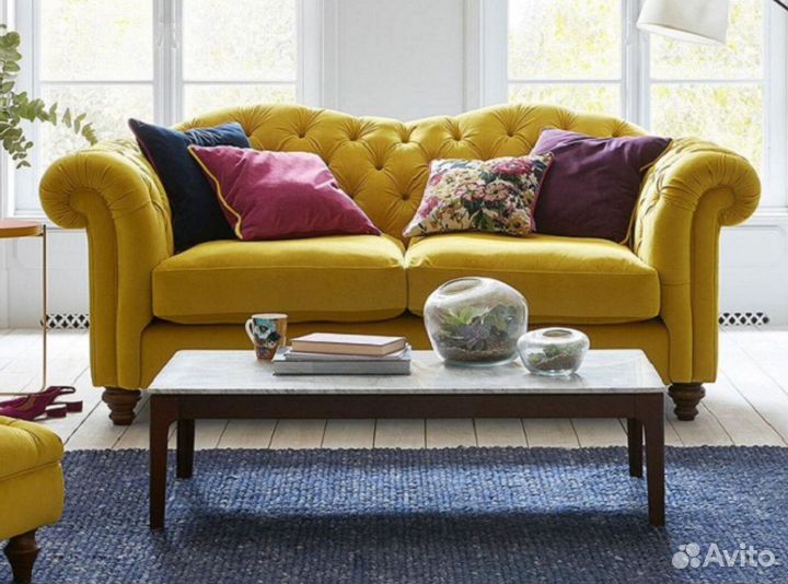 Диван Честер в рассрочку велюр