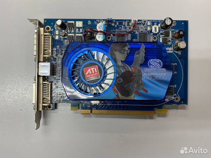 Видеоадаптер PCI-E Sapphire Radeon HD 3650 512Mb 1