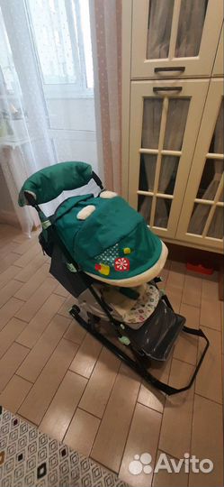Санки коляска ника