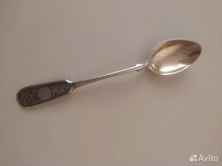 Серебряная чайная ложка СССР