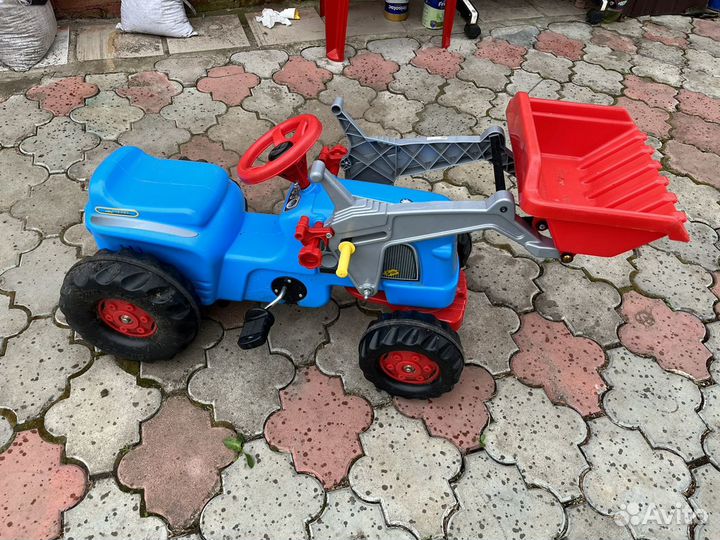 Трактор детский педальный Rolly Toys Kiddy 630042