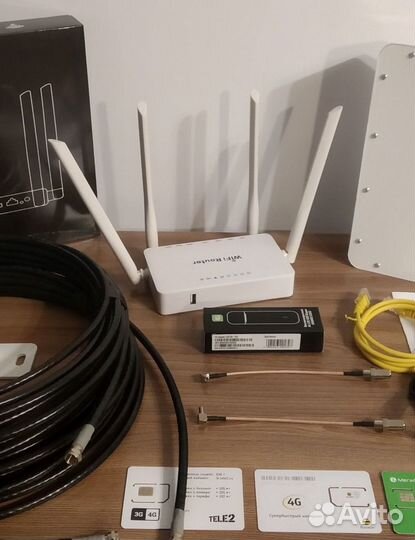 Установка 4G Комплекта Безлимитный интернет