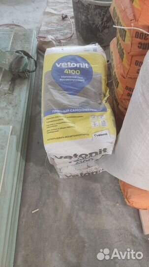 Vetonit 4100, пол наливной