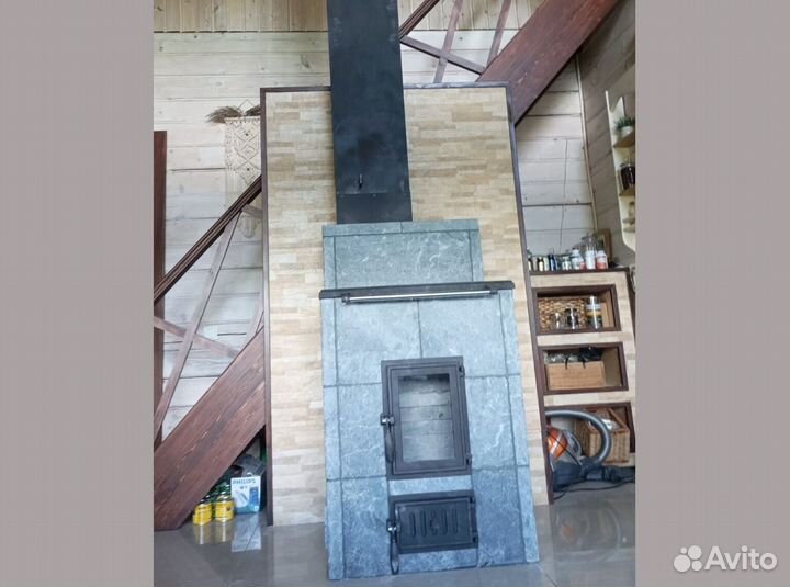 Камин талькохлорит