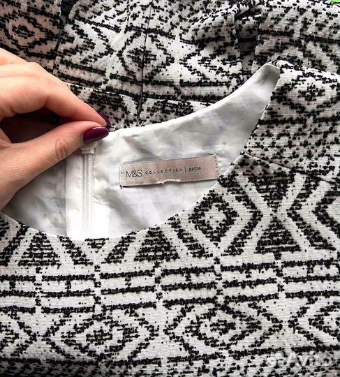 Летнее мини платье, на невысокую 50 р.uk16