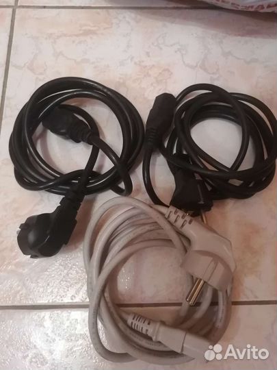 Кабель питания 220-230V пк,монитор, Asic и т. д