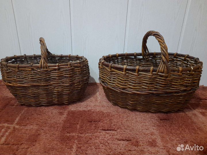 Корзина плетеная
