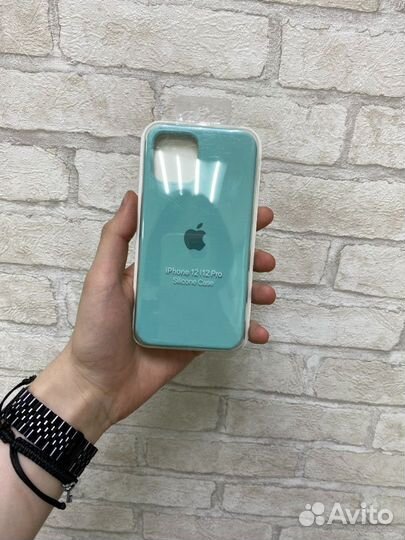 Чехол силиконовый Silicone Case iPhone 12 / 12 Pro